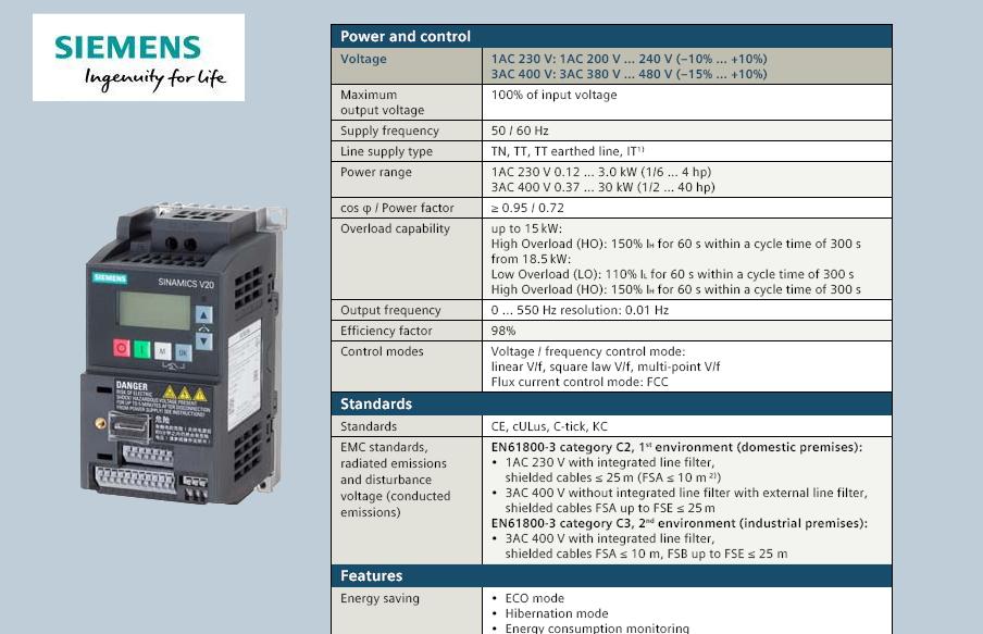 6SL 6SE 變頻器-產品介紹-協陞貿易_歐系自動控制元件專業代理商_西門子SIEMENS_CROUZET_BREMAS_ERSCE ...